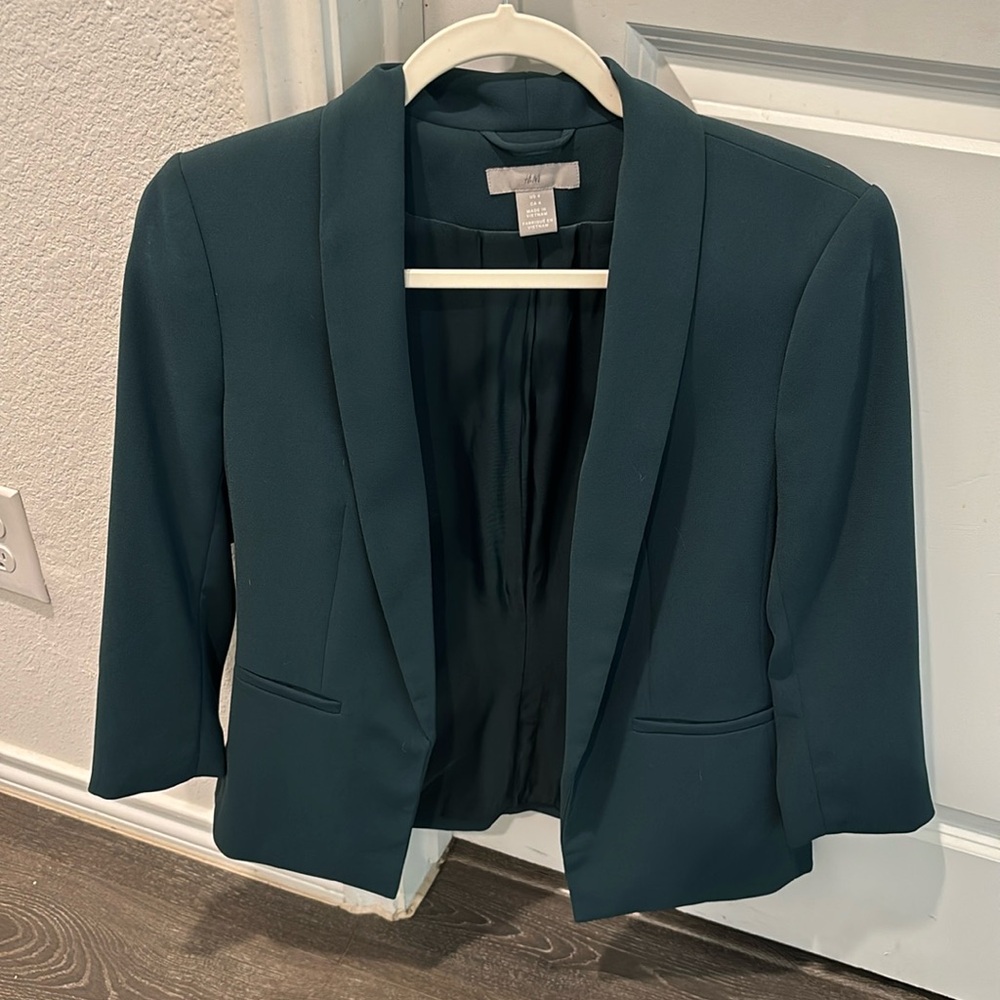 Green Women’s Blazer